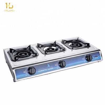 China Tabletop Cooker / Home Kitchen Double Burner Gas Stove for sale