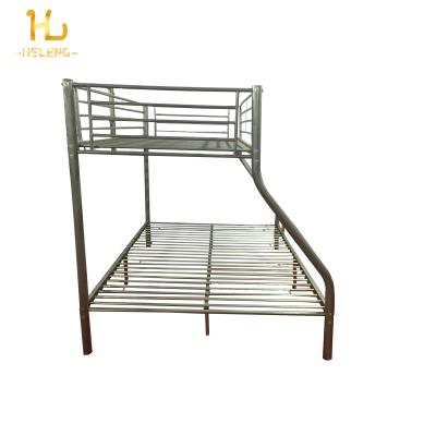 China Strong Bed Design High Quality Army Iron Steel Adult Bunk Bed For Sale Kids Metal Loft Bunk Cheap Triple Ced Design for sale