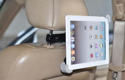 China Universal Flexible Car Seat Tablet Holder Headrest Mount 360 Degree for sale