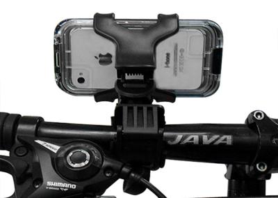 China Weatherproof Waterproof Case Bike Mount Holder  , Rotating Bicycle Handlebar Holder for sale