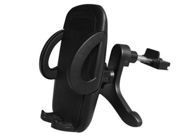 China Black Adjustable iPad Car Air Vent Mount Holder , Air Vent Smartphone Holder for sale