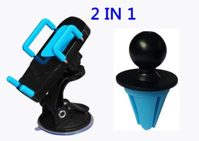 China Sucker Design In Car Vehicle Cell Phone Holder , 55mm-100mm Width for sale