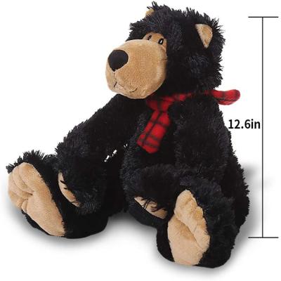 China Eco-friendly Customized Design Kids Boy Gift Decoration Plush Toy Black Teddy Bear Small Large for sale