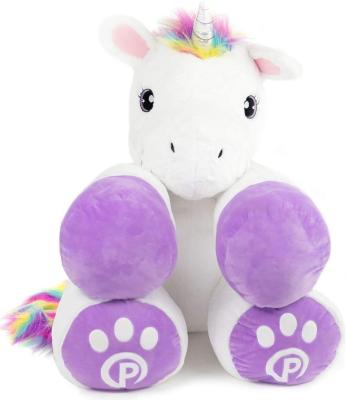 China Small Stuffed Unicorn Animal Mascot Stuffed Plush Toy Cheap Custom Made Fancy Dress Eco-Friendly From Factory for sale