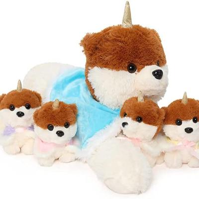 China Small Stuffed Unicorn Animal Mascot Stuffed Plush Toy Custom Made Funny Novelty Eco-Friendly Factory Made for sale