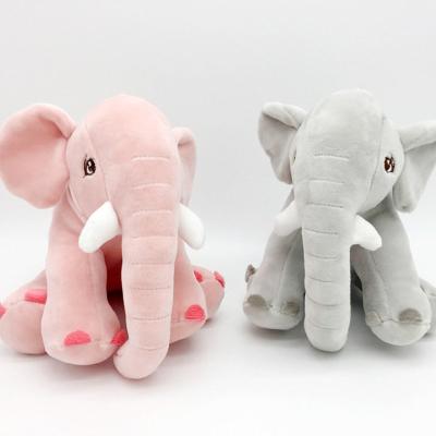 China Wholesale Price Kid Children PP Cotton Eco-friendly Comfort Soft Animal Plush Stuffed Elephant Toy for sale