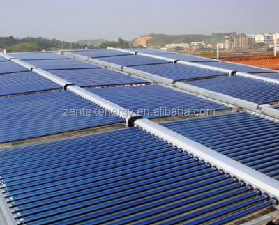 China Solar Thermal 30 Tube Evacuated Solar Collector With Copper Heat Pipe for sale