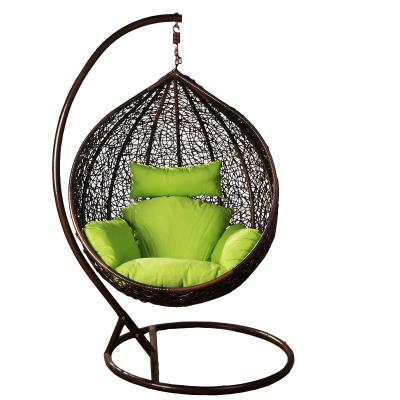 China Modern Wholesale Hanging Egg Chair Patio Egg Chair With Brackets Outdoor Furniture Patio Swings for sale