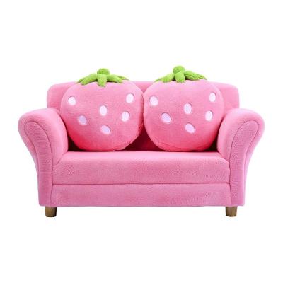 China Modern Hot Selling Cute Plush Baby Sofa Wooden Kids Sofa Children Kids Sofa for sale