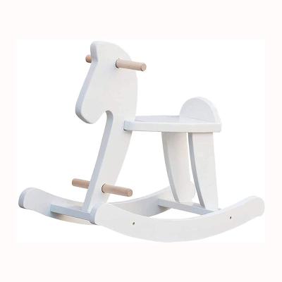 China Ride on Toy Wholesales Hobby Natural Rattan 2 in 1 Toys Baby Rocking Horse for sale