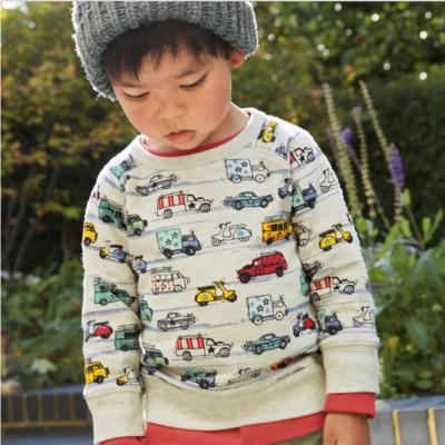 China Wholesale Custom Anti-Shrink HC Color Kids Soft Fabric Long Sleeve Baby Boy Comfortable Printed T-shirt for sale