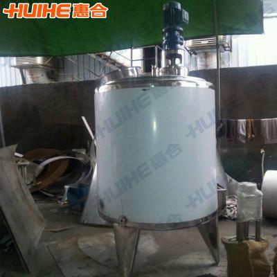 China 500L 1000L Stainless Steel Liquid Emulsifying Mixing Tank with Mixe Agitator for sale