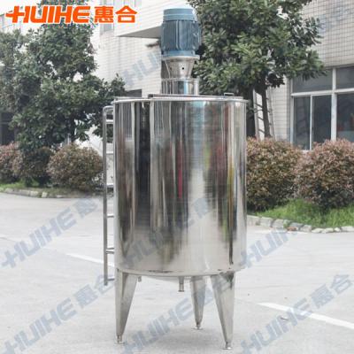 China Mobile Vegetable Processing Vegetable Food Grade Beverage Juice Storage Tank Stainless Steel Mixing Tank With Wheels for sale