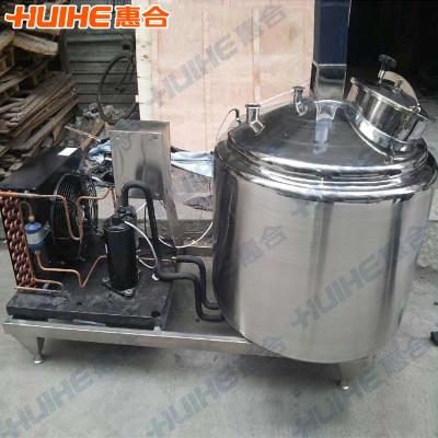 China High Quality Mobile Factory Milk Cooler Mobile Milk Cooling Tank For Milk Storage for sale