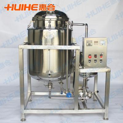 China Hotels Small Ketchup 100L Contract Pasteurizer Batch Pasteurizer For Milk/Yogurt/Cheese/Juice Batch Pasteurization Machine for sale