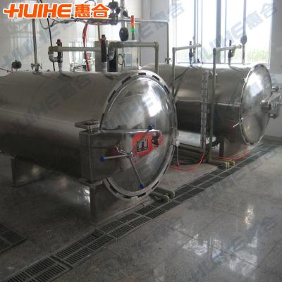 China Packaged Food Or Pot Sterilization Liquid Spray Autoclave Water Immersion Retort Autoclave Food Sterilization Liquid Full Automatic for sale