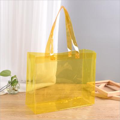 China Factory Direct Handled PVC Custom Printing Shopping Bags With Heat Sealing for sale