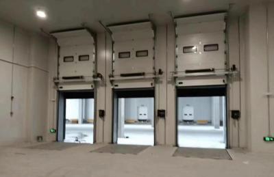 China Double Skinned Sectional Doors For Fire Stations Overhead Insulated Flap Sliding zu verkaufen