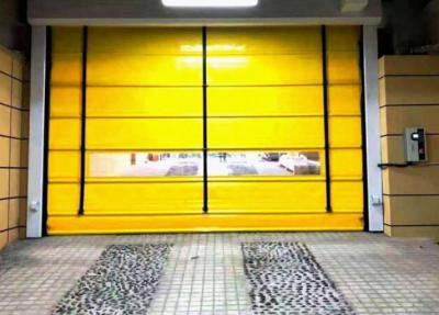 China High Security High Speed PVC Roll Up Rapid Shutter Door 304 Stainless Steel Aluminum Fast Zipper Door for sale