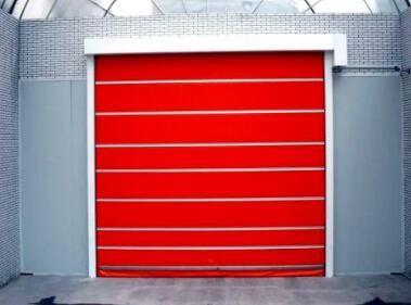 China Industrial Stacking Rapid Roller Doors High Speed Automatic Pvc Fabric for sale