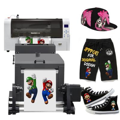 China Direct Printing Stores Factory For T Shirt Printing 30cm DTF Printer With Powder Oven Direct To Film Digital Inkjet A3 DTF Printer for sale