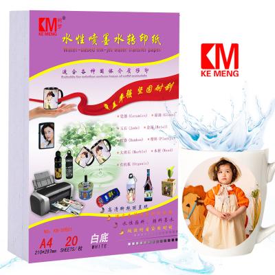 China Waterslide White Paper Water Transfer Printing Paper Waterslide Decal Paper Special Counter Paper for sale