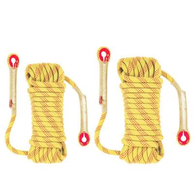 China Protective Outdoor Outdoor Escape Safety Operation High Altitude Mountaineering Rope Dynamic Rope Climbing Rope for sale