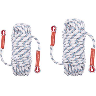 China Fire Safety Outdoor Rescue Climbing Rope 10mm 12mm 14mm Outdoor Climbing Static Rope For Escape for sale