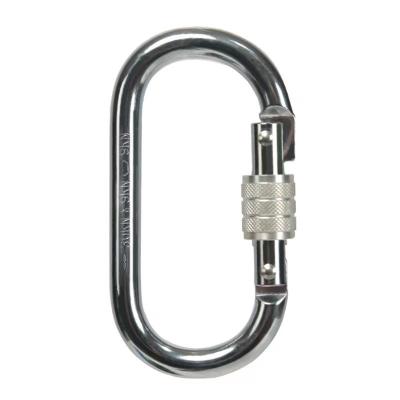 China High Quality Wholesale Heavy Industry Screw Ring Carabiner For Climbing for sale