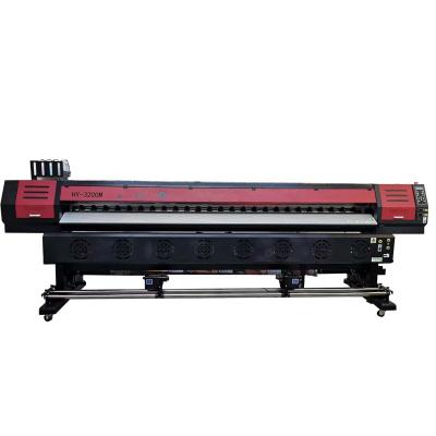 China Garment Shops 3.2m Large Format Printer PVC High Speed ​​Solvent Printing Machine for sale