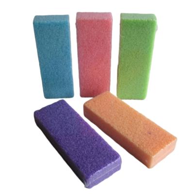 China Foot Massager China Factory Provided Good Quality Colored Pumice Stone Foot Handle Nail Brush Pumice Stone for sale