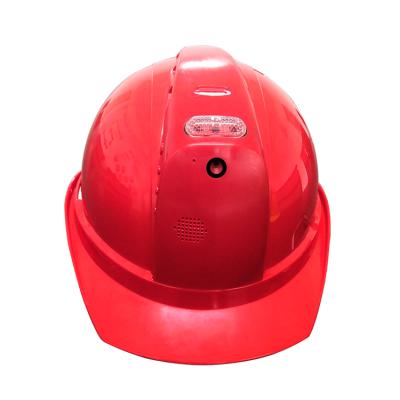 China Newest Motorcycle 2021 GPS/WIFI/LBS Triple Positioning SOS Mode Emergency Alarm Safety Voice Broadcast GPS Rain Helmet For Workers for sale