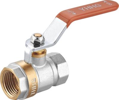 China General high quality brass ball valves DN15-DN50 with lever handle from Yuhuan China for sale