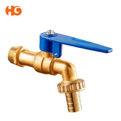 China China Modern Manufacturer Brass Lockable Bibcock With Yuhuan Taizhou Aluminum Alloy Handle for sale