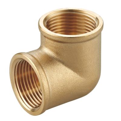 China YuHuan HuiGao Water Pipe System Brass Conduit Fit Female Elbow for sale