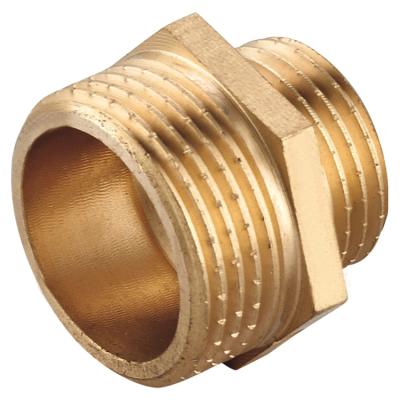 China Water Pipe System Factory Outlet Competitive Price Brass Nipple Reducing Pipe Fittings For Water Pipe System From Yuhuan China for sale