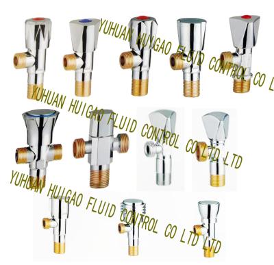 China Chrome Plated Brass General Angle Valve with ABS Handle by YUHUAN TAIZHOU for sale