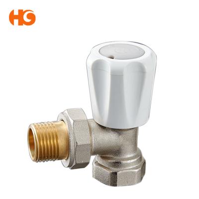 China General China Manufacturer Angle Type Radiator Ball Valve For Yuhuan Taizhou China Heating System for sale