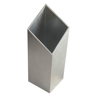 China Square aluminum custom high quality aluminum thin wall customization profile OEM production aluminum tube for sale