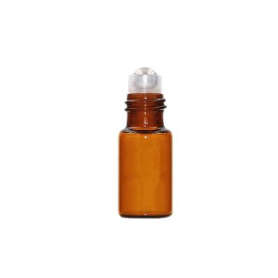 China 2ml Amber Glass Roll On Bottles en venta