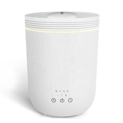 China 2.2L humidificador ultrassônico do difusor branco do aroma do diodo emissor de luz USB à venda