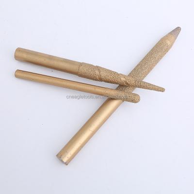 China For Granite/Marble/Concrete Crawnedeagle Diamond Carving Tools Vacuum Brazed Diamond Carving Milling Bits for Stones for sale