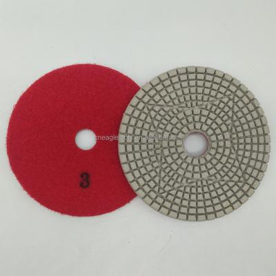 China Stone Polishing Diamond Floor Polishing Pads three-step aggressive and durable hybrid for concrete and terrazzo for sale