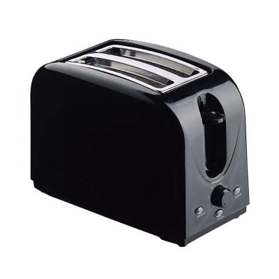 China Hotel 2 Slice High Quality Cool Touch Plastic Toaster for sale