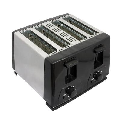 China Household 4 Slice Toaster , Four Slice Stainless Steel Toaster for sale