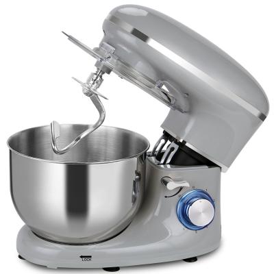 China Hot Sale 1400W Kitchen Ejector Button Beater Machine With 6L Bowl Stand Mixer for sale