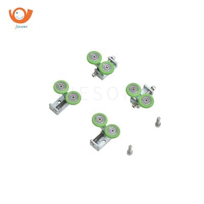 China Modern Supplier Roller Wheel Bathroom Door Roller Stainless Steel Shower Room China, Good Quality Door and Window Rollers OEM and ODM NC; GUA for sale