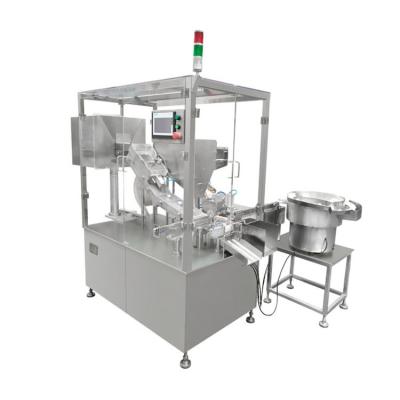 China Full Automatic Food Tube Tablet Bottle Filling Machine Straight Effervescent Tube Filling Machine for sale