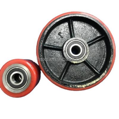 China Garment Shops 150x50mm Polyurethane Cast Wheel for sale