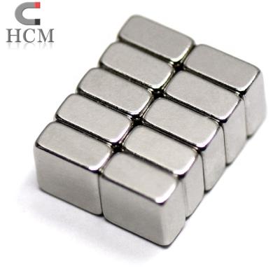 China Industrial Neodymium Magnet Block N50 1/4